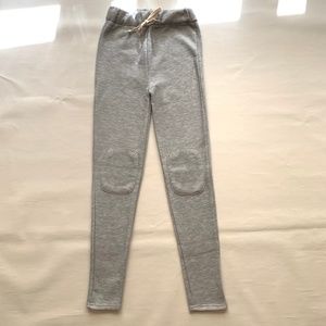 Stylish Skinny fit Fleece Pants in Gray